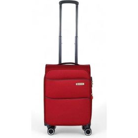 Pierre Cardin Trolley 04PC6050-01-BR Bordo Kumaş 70 cm Büyük Boy Valiz