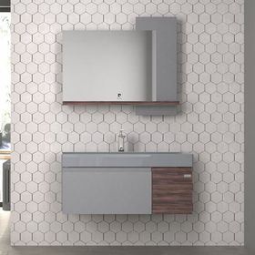 Pierre Cardin W09.100.102.910 Zen Antique White Linden 100 cm Banyo Dolabı