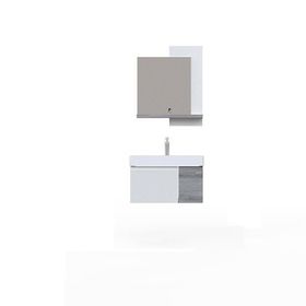 Pierre Cardin Zen Mat Beyaz Linden 70 cm Antique White Linden Banyo Dolabı