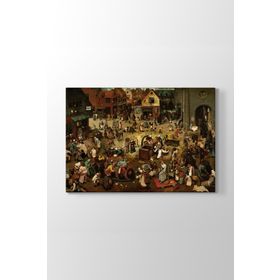 Pieter Bruegel - Karnaval Ve Perhiz Tablosu