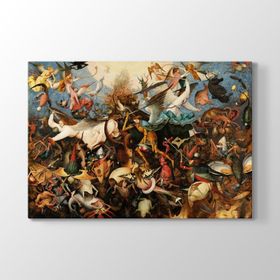 Pieter Brueghel - The Fall Of The Rebel Angels Tablosu