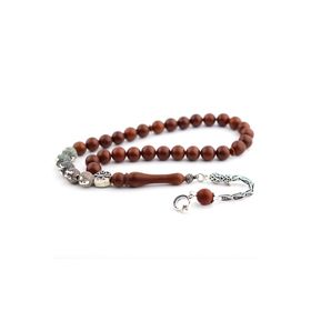 Pigado 925 Ayar Gümüş Püsküllü İsme Kişiye Özel Küre Kesim Kuka Tesbih