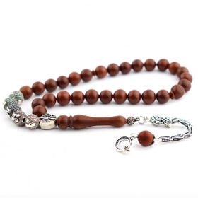 Pigado 925 Ayar Gümüş Püsküllü İsme Kişiye Özel Küre Kesim Kuka Tesbih