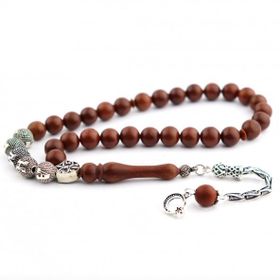 Pigado 925 Ayar Gümüş Püsküllü İsme Kişiye Özel Küre Kesim Kuka Tesbih