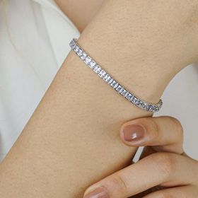 Pigado 925 Ayar Gümüş Su Yolu Model 12 Bileklik