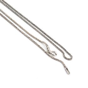 Pigado 925 Ayar Gümüş Yılan Zincir Unisex Kolye