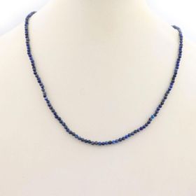 Pigado Fasetali Lapis Lazuli Taşlı Kadın Kolye