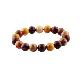 Pigado Hakiki Doğal Taş Jasper Taşı Unisex Bileklik