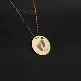 Pigado İsme Kişiye Özel 925 Ayar Gümüş Baby Love Kadın Kolye