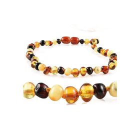 Pigado Jewelry Gerçek Damla Kehribar Bebek Diş Kolyesi