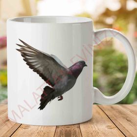 Pigeon Güvercin Baskılı Kupa
