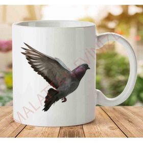 Pigeon Güvercin Baskılı Kupa