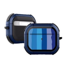 Piili Airpods 3. Nesil Rainbow Mavi Kılıf