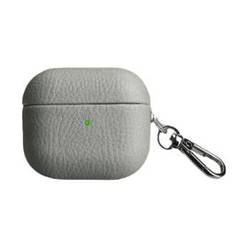 Piili Airpods Pro 2 Gri Deri Kılıf