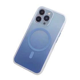 Piili İphone 14 Pro Magsafe Colorful Mavi Kılıf