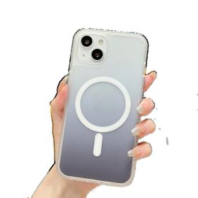 Piili İphone 14 Pro Magsafe Colorful Siyah Kılıf