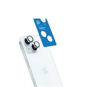 Piili iPhone 15 - 15 Plus Mavi Safir Lens Koruyucu