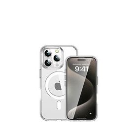 Piili iPhone 16 Plus Magsafe Şeffaf Uyumlu Telefon Kılıfı