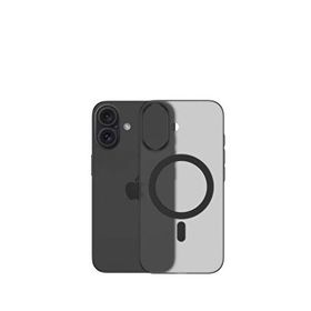 Piili iPhone 16 Plus Magsafe Siyah Uyumlu Telefon Kılıfı