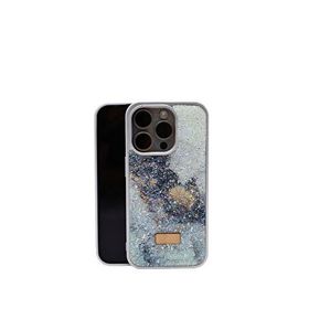 Piili iPhone 16 Pro Diamond Serisi Beyaz Telefon Kılıfı
