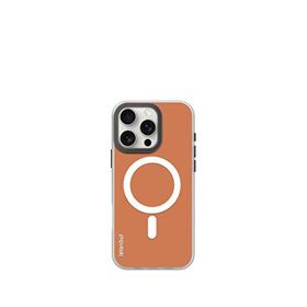 Piili iPhone 16 Pro Max Phantom Magsafe Turuncu Uyumlu Telefon Kılıfı