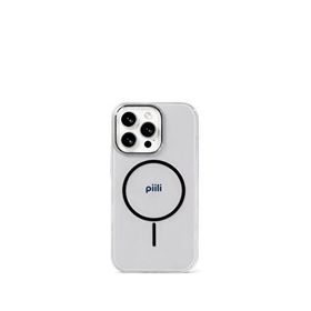 Piili iPhone 16 Pro Max Ultra Slim Magsafe Gri Uyumlu Telefon Kılıfı