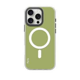 Piili iPhone 16 Pro Phantom Magsafe Yeşil Kılıf