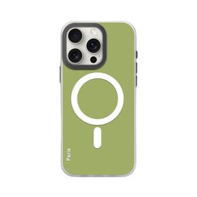 Piili iPhone 16 Pro Phantom Magsafe Yeşil Kılıf
