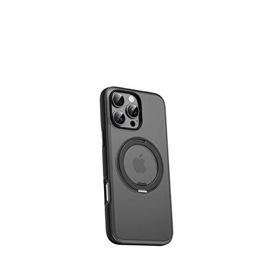 Piili iPhone 16 Pro Siyah Orbit Magsafe Uyumlu Telefon Kılıfı