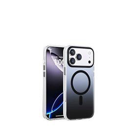 Piili iPhone 17 Air Gradient Magsafe Siyah Uyumlu Telefon Kılıfı