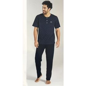 Pijadore 1693 Mavi Erkek Pijama Takımı