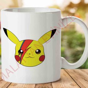 Pikachu David Bowie Baskılı Kupa