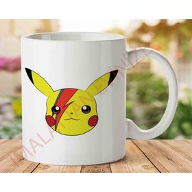 Pikachu David Bowie Baskılı Kupa