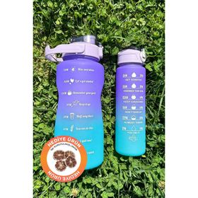 Pikas Motivasyonel 2 lt + 900 ml 2'li Spor Salonu Su Matarası