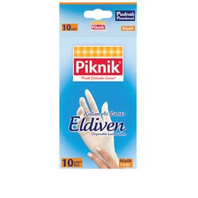 Piknik 10 Adet Kullan At Eldiven
