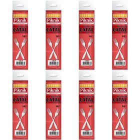 Piknik 10'lu Plastik Çatal