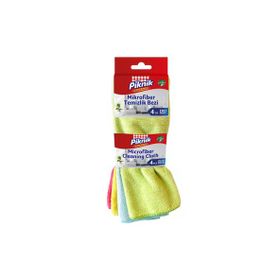Piknik 4'lü Mikrofiber Temizlik Bezi