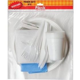 Piknik 6'lı Ekonomik Piknik Seti