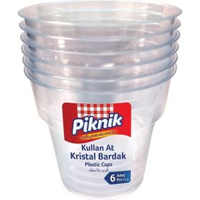 Piknik 6'lı Paket Kullan At Kristal Bardak