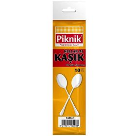 Piknik Büyük Boy 10'lu Plastik Kaşık