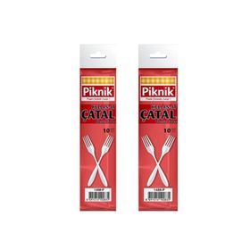 Piknik P-1488 20'li Plastik Çatal