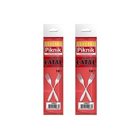Piknik P-1488 20'li Plastik Çatal