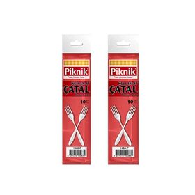 Piknik P-1488 20'li Plastik Çatal