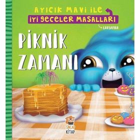 Piknik Zamanı / Ayıcık Mavi İle İyi Geceler Masalları - Melek Dinçer - Sincap Kitap Yayınları
