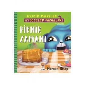Piknik Zamanı / Ayıcık Mavi İle İyi Geceler Masalları - Melek Dinçer - Sincap Kitap Yayınları