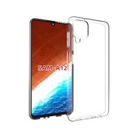 Pilanix Samsung Galaxy A12 Ultra İnce Şeffaf Silikon Kılıf