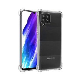 Pilanix Samsung Galaxy A12 Ultra Korumalı Şeffaf Antishock Kılıf