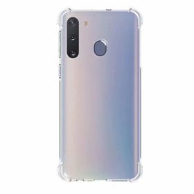 Pilanix Samsung Galaxy A21 Ultra Korumalı Şeffaf Antishock Kılıf