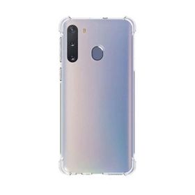 Pilanix Samsung Galaxy A21 Ultra Korumalı Şeffaf Antishock Kılıf