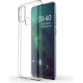 Pilanix Samsung Galaxy A21S Ultra İnce Şeffaf Silikon Kılıf